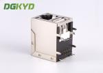 Integrated Tab Up RJ45 USB Network Connector with usb 2.0 for PCMCIA Net Card