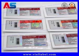 Holographic 10ml Vial Stickers For Injectable Peptide Primobolan Bottles