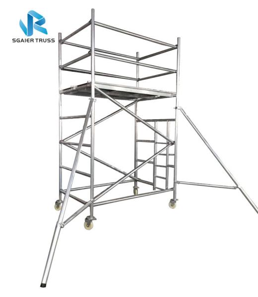 Quality Multi Functional Ringlock Scaffolding System , High Strength Portable Scaffold Tower for sale