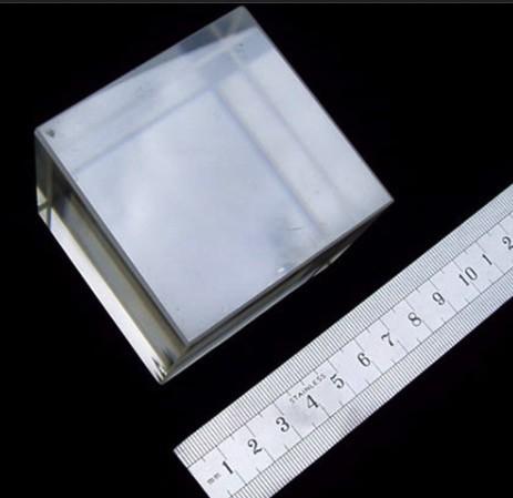 Quality 10x10 mmt Tellurium Oxide TeO2 Crystals , Crystal Wafer Substrate TeO2 for sale