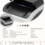 MRZ ID scanner APR5300 I passport reader visa reader with free system integratio