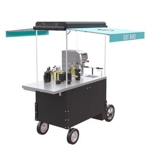 China Integrated 220V Rear Wheel 350W Drink Bike Vending Cart wholesale