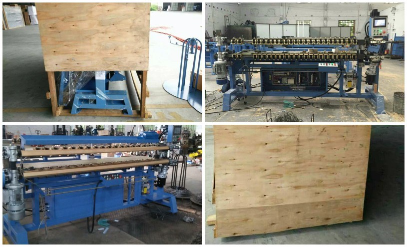 High Efficiency Viscose Machine , 7kw Automatic Mattress Spring Machine