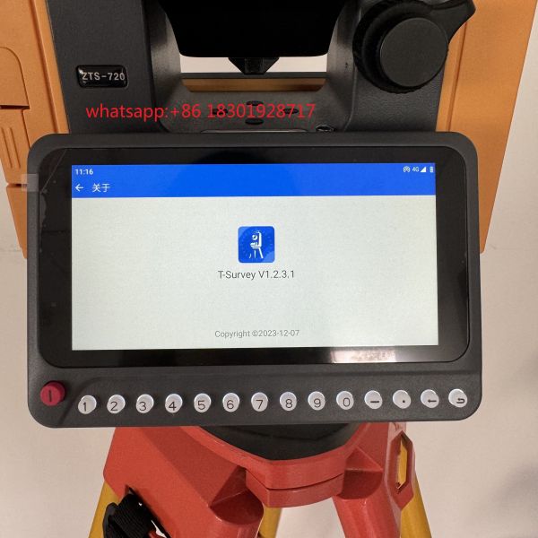 China Hot Selling Color Screen Bluetoooth Hi-Target Hts-720 Smart Android Total Station