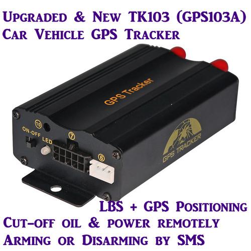 Quality GPS103A Global Car AVL Vehicle GPS SMS GPRS Tracker W/ Cut-off & Resume Oil & Power by SMS for sale