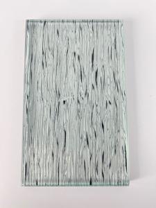 China Ripple Clear Textured Glass Panels Household Architectural Textured Glass wholesale