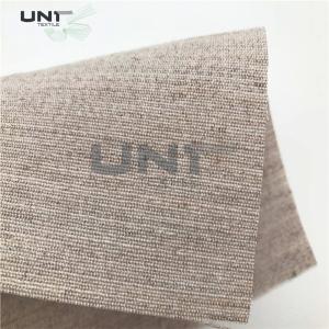 China 150cm Width Shrink Resistant Canvas Interlining Stiff Elastic wholesale