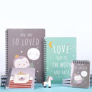 China A5 A6 A7 B5 Customized Printing Cover Journal B5 Spiral Hardcover Agenda Note book planner wholesale