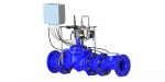 Touch Screen Water Control Valve Dynamic Pressure Control Based On Flow Rate