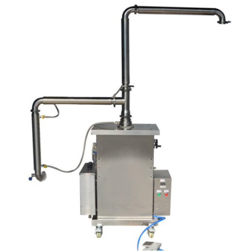 Automatic heating feeding machine with filling machine