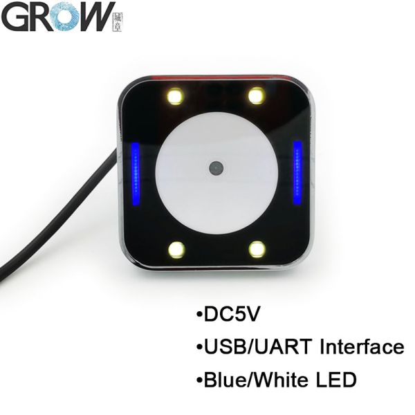 GROW GM810 Series DC5V 1D/2D QR Barcode Scanner Module USB/UART Interface For Arduino Windows Desktop Mobile Payment Reader