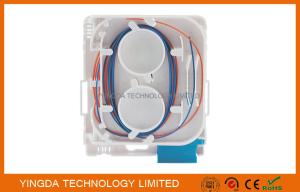 2 Cores SC Connectors Optical Network Terminal Box 2 Fibers Wall Mount Box