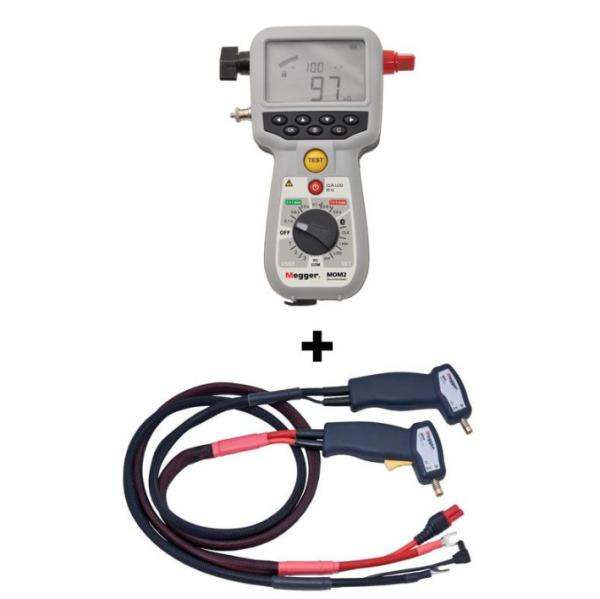 Quality Megger MOM2 Handheld 200 A Micro-Ohmmeter Ultra Capacitor Discharge Output Type for sale