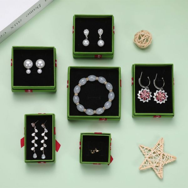 China Wholesales Foam Insert Paper Packaging Fashion Jewelry Box, Custom Logo Printed Cardboard Gift Box