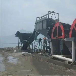Sludge Dewatering 15t/H Sand Washing Machine For Industries