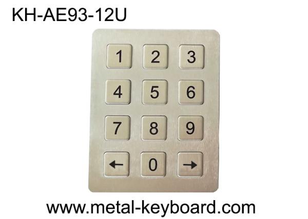 Quality Customized Numeric Stainless Steel Keypad USB Interface Metal Dome Connect PCB Key for sale