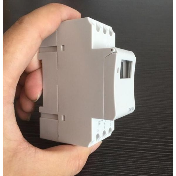 High quality DHC15 Weekly Programmable Digital Electronic Timer AHC15T 50Hz 24 Hour Digital Time Switch Din Rail Timer Switch