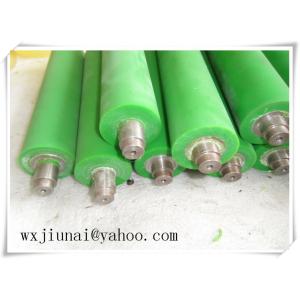 Environmental Polyurethane Coating Rollers high strength for Coal Mining