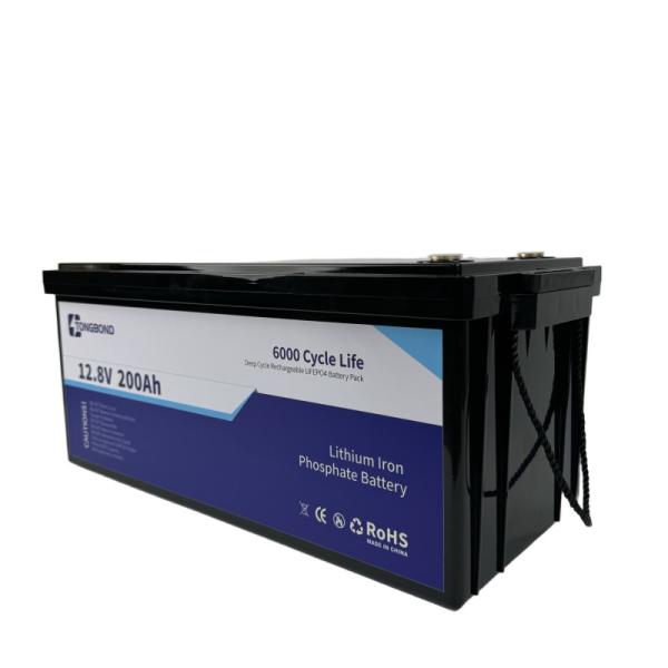 Quality 200Ah 12 Volt LiFePO4 Lithium Battery Long Lasting Power Source for sale