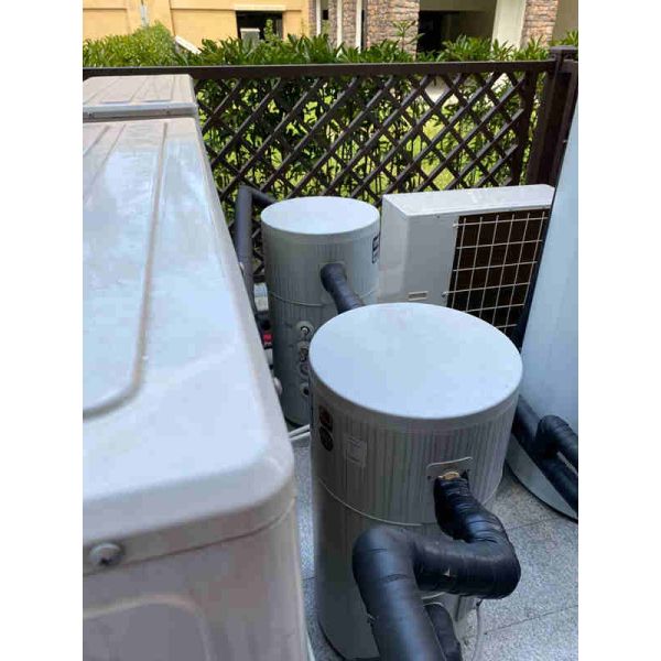 Twin Rotary Compressor Commercial Air Source Heat Pump R32