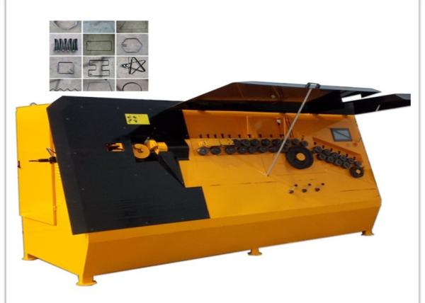 Numerical Control Cnc Rebar Bending Machine , High Efficiency Steel Rebar