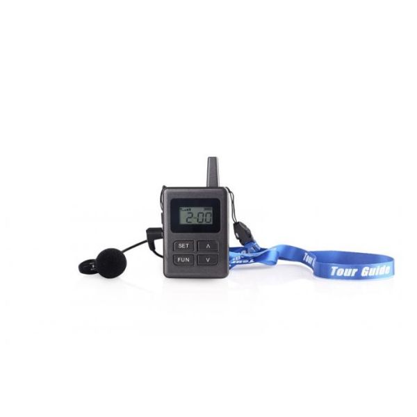 Practical E8 Ear - Hanging Bluetooth Tour Guide System Transmitter And Receiver
