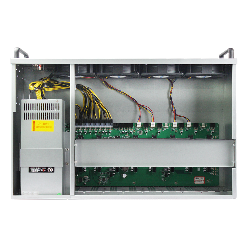 New Server Case B85 Asic rack with motherboard B85 8GPU platform