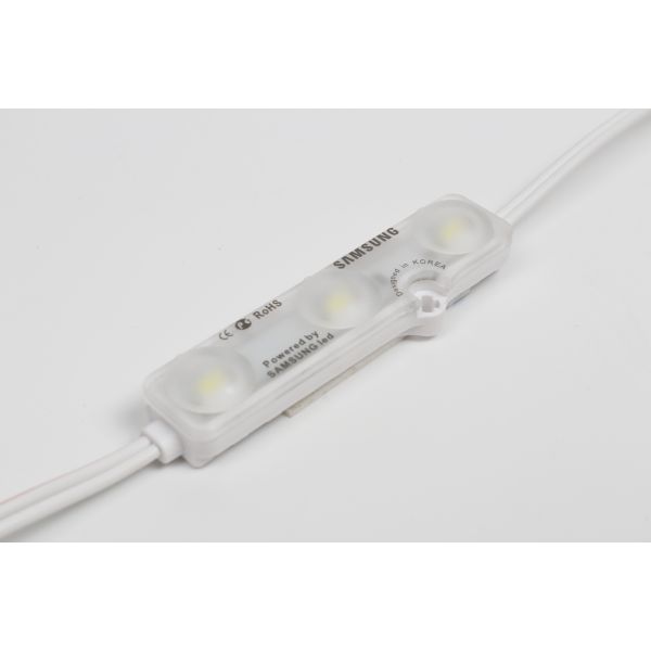 SMD LED Module High Brightness Strong Adhesive Back Tape Module 3 LEDs Per Module for Commercial Sign Logo Lighting
