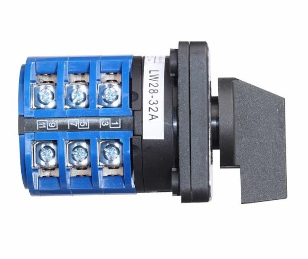 Quality 20A 3 Phase Selector Switch 1 0 2 4 Position Rotary Switch 240V for sale