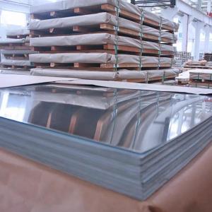 China 2B BA HL Hot Rolled Stainless Steel Plate Sheet Mirror AISI 201 304 316 321 410 300mm wholesale