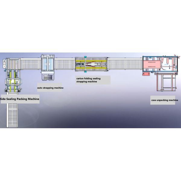 Automatic Bottle Carton Packer Machine 0.2KW Power Carton Opening Machine