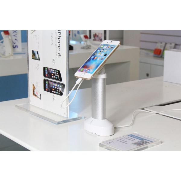 COMER anti-theft alarm security system for handsets retailer shop with cable lock