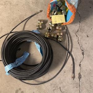 Inflatable rubber grout injection packer borehole seals for grouting water or cement