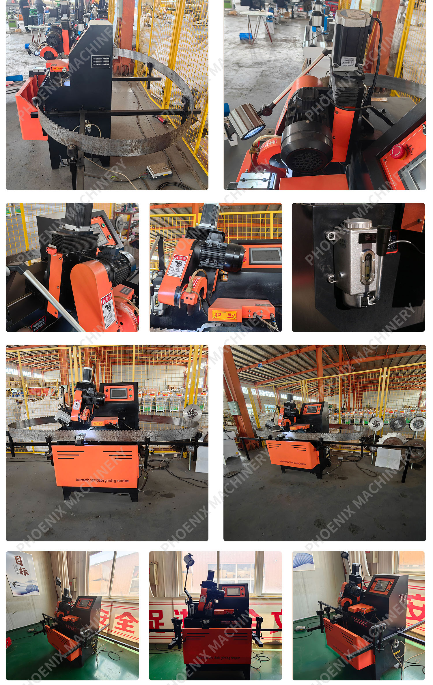 230 KG Weight Carbide Band Saw Blade Gear Grinding Equipment for Precision Sharpening