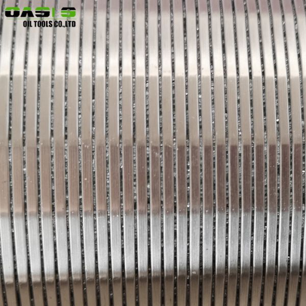 Energy / Mining 4 Inch Well Screen , AISI316L Wedge Wire Screen Filter
