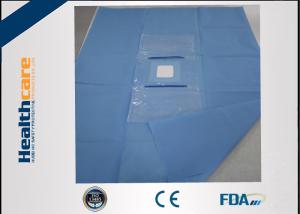 CE Approved Custom Procedure Packs SMS Eye Drape Sterile For Eye Operation