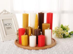 Colorful Beeswax Candles Handmade Beeswax Foundation Sheets Candles Home