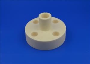 China Ultra High Vacuum Conversion Alumina Ceramic Flat Flange Wear Resistant wholesale