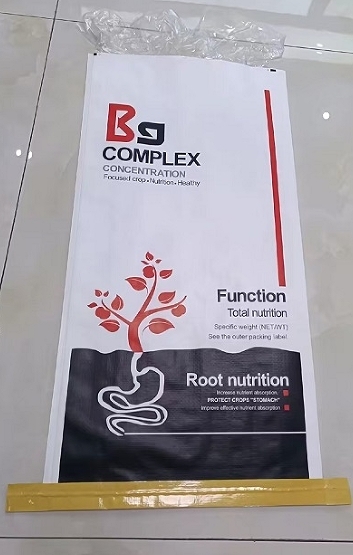 Sewing Closure Bopp Laminated Pp Woven Bags Customized Printing And Strong Weight Capacity 10~50kg