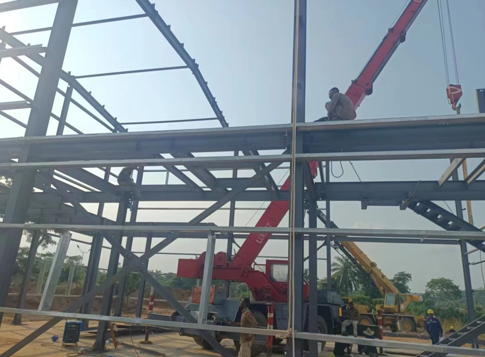 Fast Build Prefab Steel Structure Workshop for Biodiesel Production Plant
