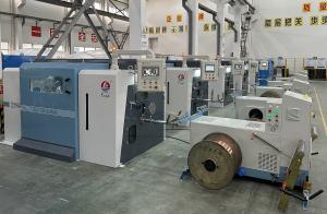 China Double Twist Wire Bunching Twisting Machine Bare Copper Wire Combining Machine With Electronic Changing Pitches wholesale