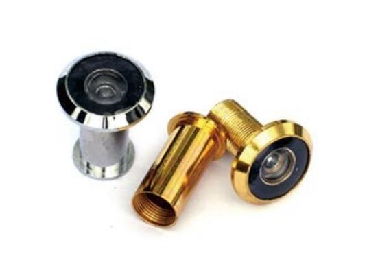 Quality Secure Door Peephole Viewer / Wide Angle Door Scope Peephole Easy Operation for sale