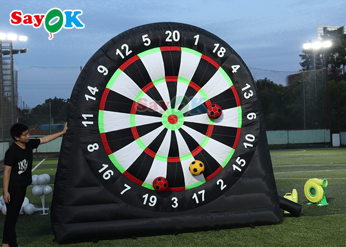 3m Inflatable Dartboard Football Target Game Soccer Shooting Kick Darts Inflable Soccer Shooting Target