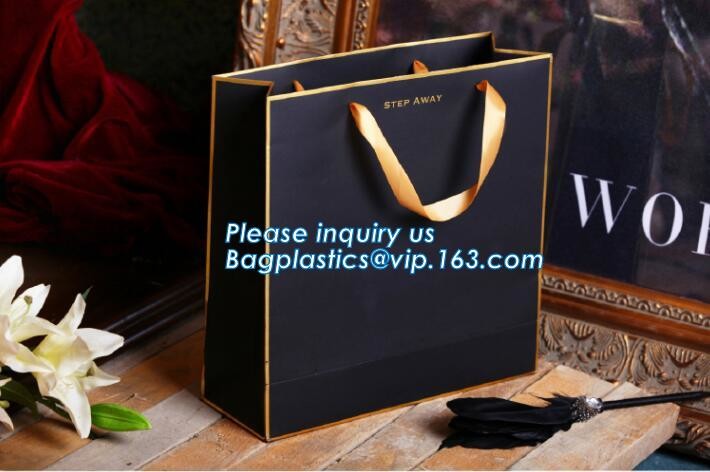 violet printing shopping bags by handmade,Gift shopping luxury carrier Bag Direct Manufacture Paper Bag logo Printing
