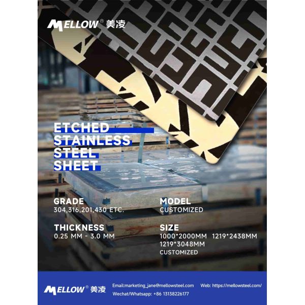 Camouflage Textured Stainless Steel Etching Sheet Decor Panel For Wall Cladding