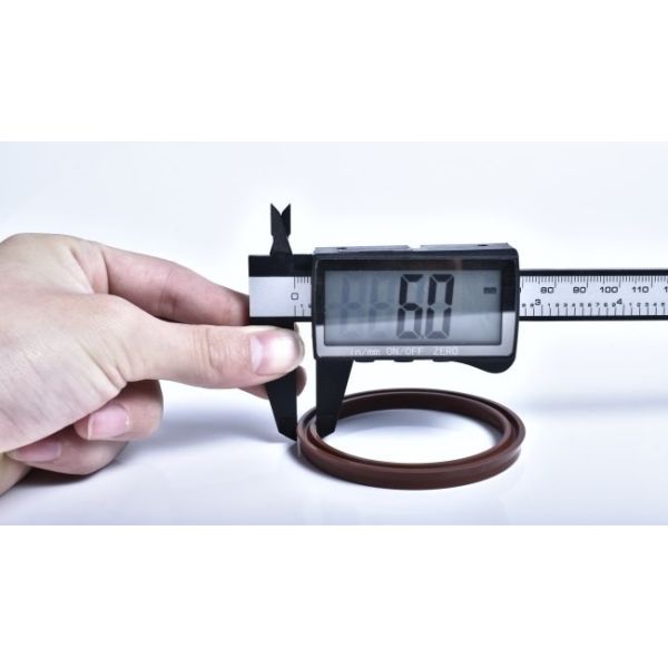 Brown FKM Hydraulic Cylinder Seals Piston Rod Oil ring Heat Resistant Viton USH Packing