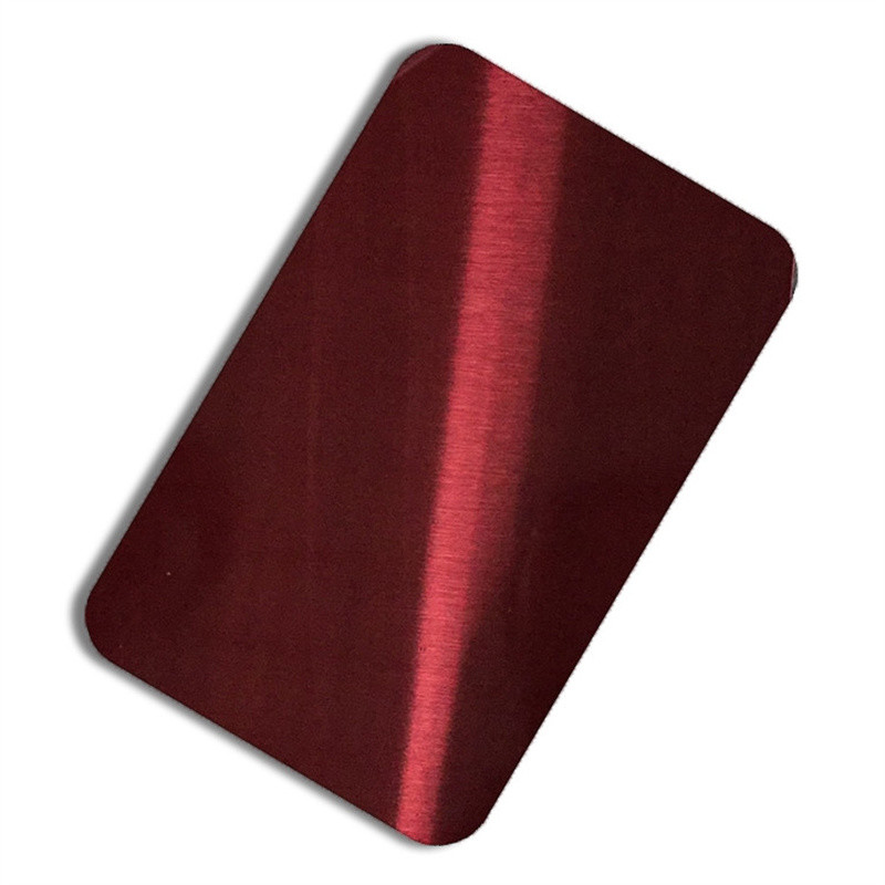 0.5mm-8mm 201 Brush Stainless Steel Metal Plates