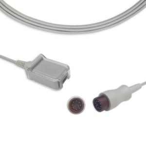 China Reusable 9pin Connector TPU 2.2m Spo2 Extension Cable For Biolight wholesale