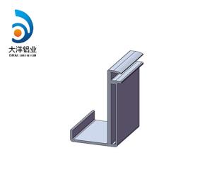 China 60 Series Solar Panel Frame Structure Anodic Oxidation wholesale