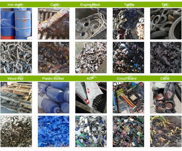 Double Shaft Scrap Aluminum Plastic Can Shredding Machine for Sustainable Development